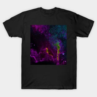 Black Panther Art - Glowing Edges 151 T-Shirt